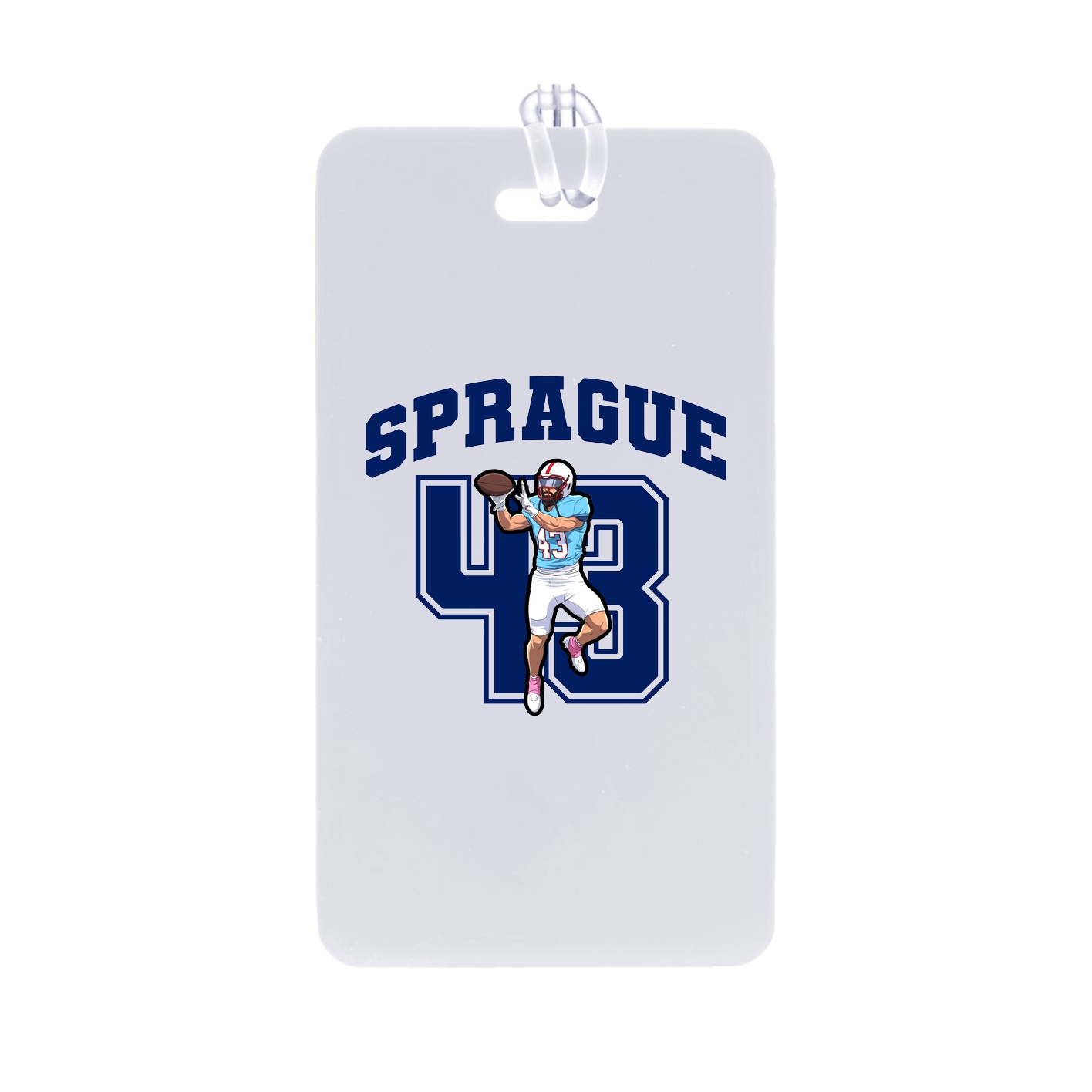 Bag Tag — Number in Classic