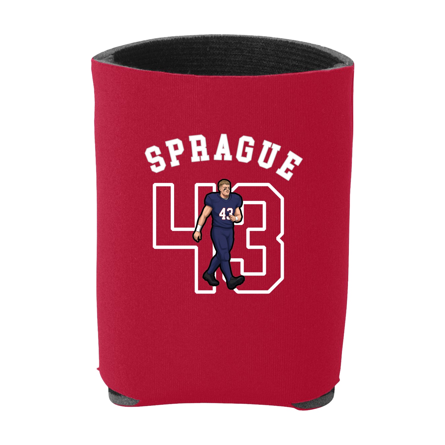 Can Holder — Shirsey Arch in Red