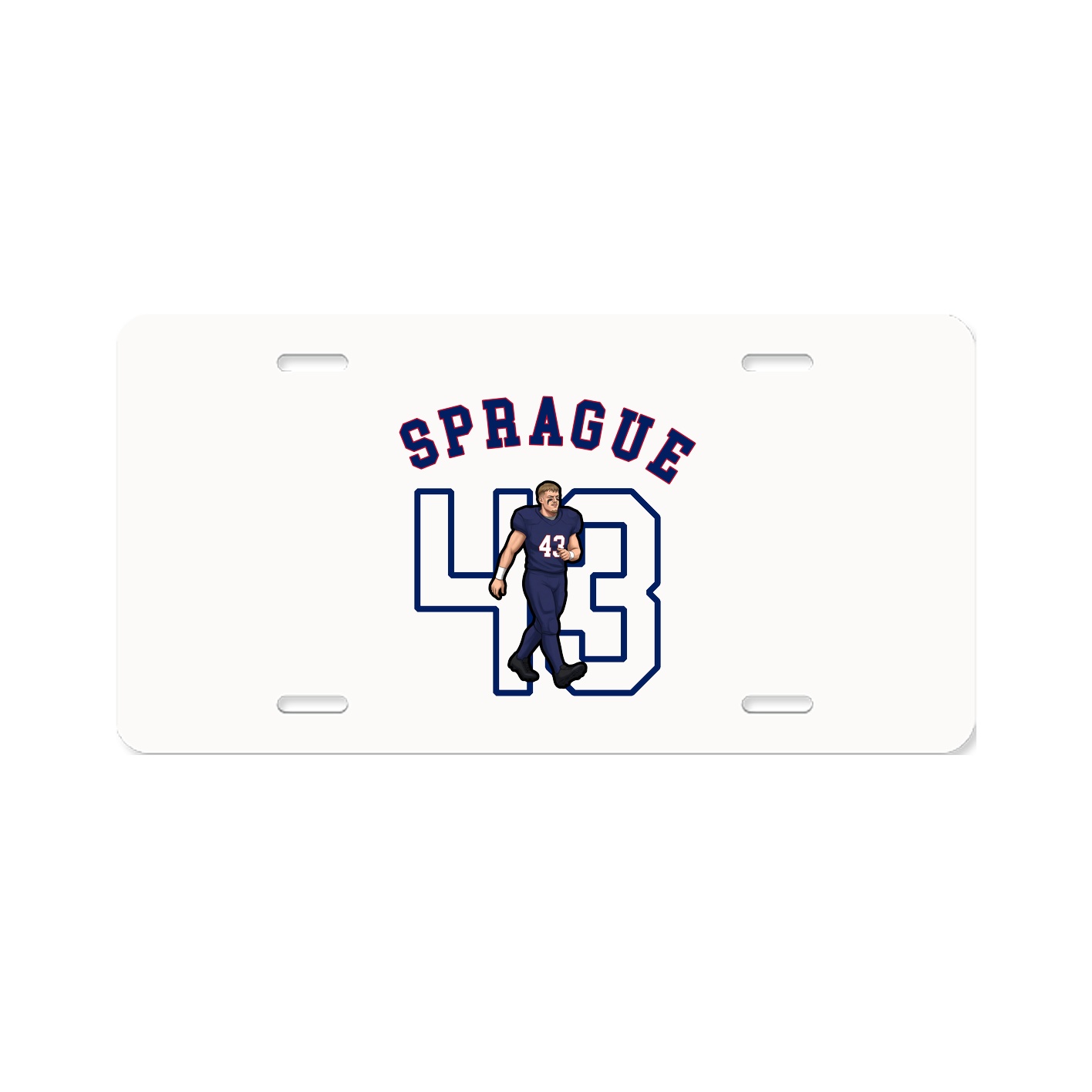 License Plate — Shirsey Arch in Classic