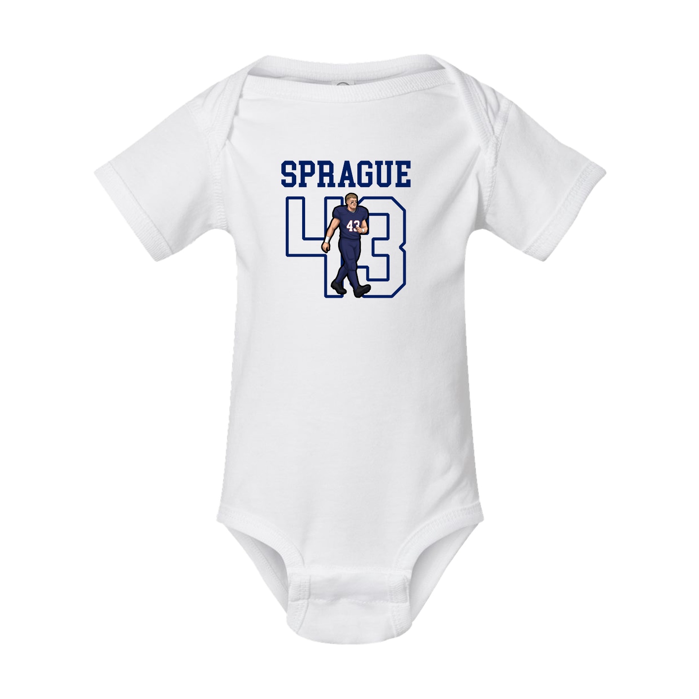 Baby Onesie — Shirsey in White