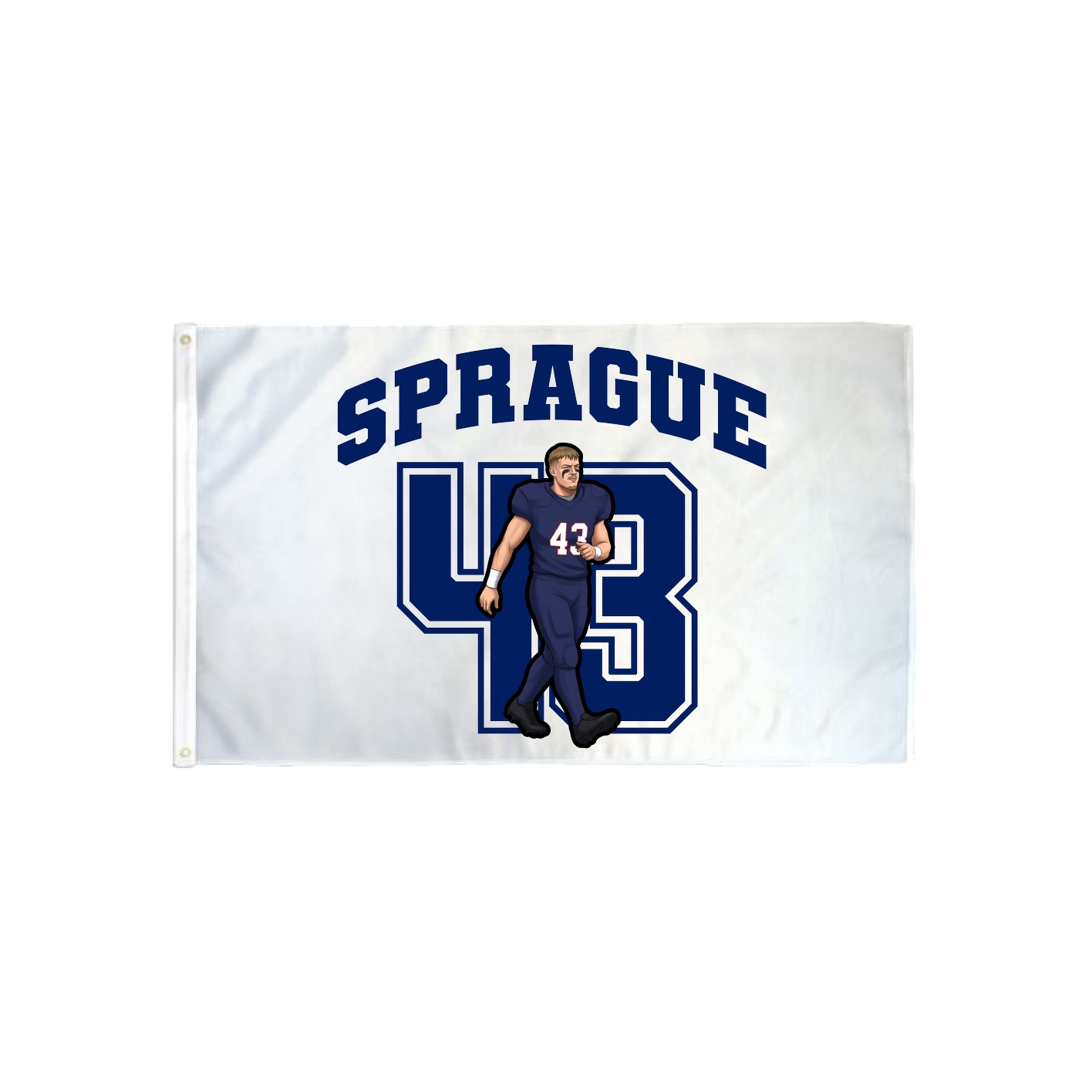 3x5 Flag — Number in Classic