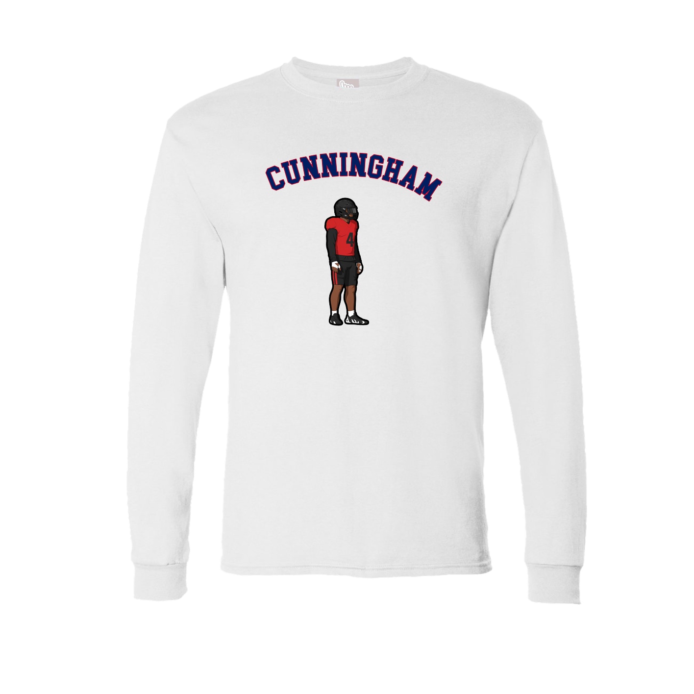 Long Sleeve Tee — Shirsey Arch in White
