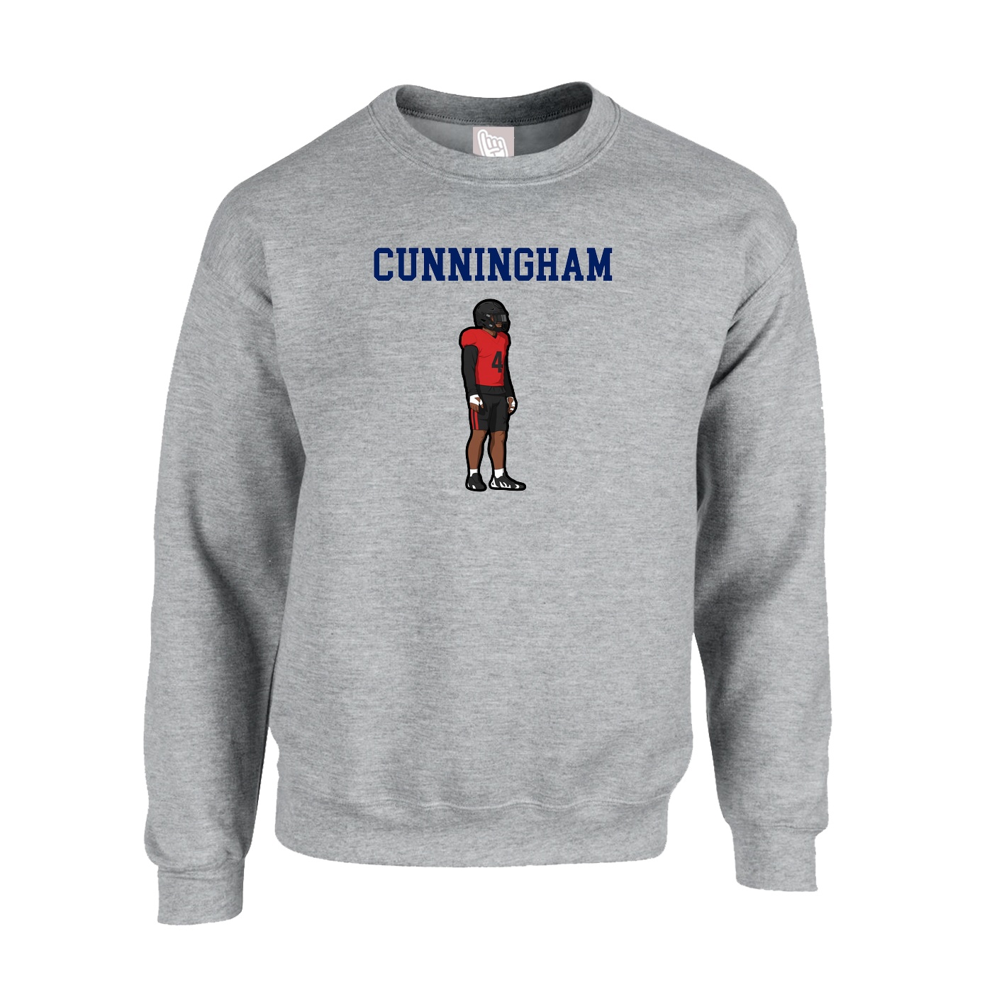 Fleece Crew — Shirsey in Grey