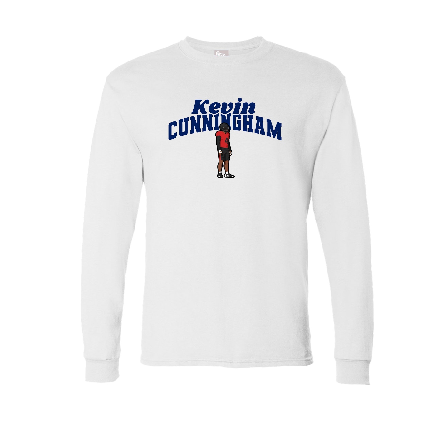 Long Sleeve Tee — Signature Arch in White