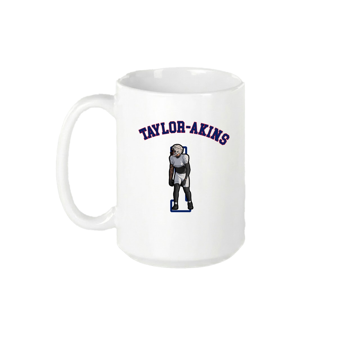 15oz Coffee Mug — Shirsey Arch in White