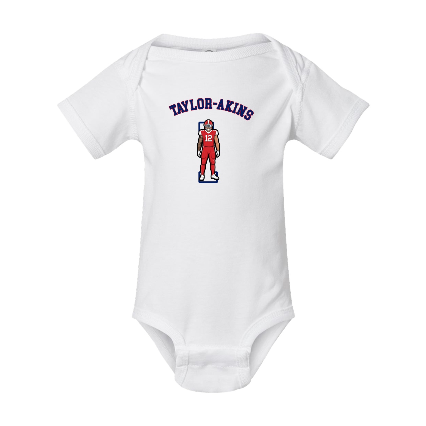 Baby Onesie — Shirsey Arch in White