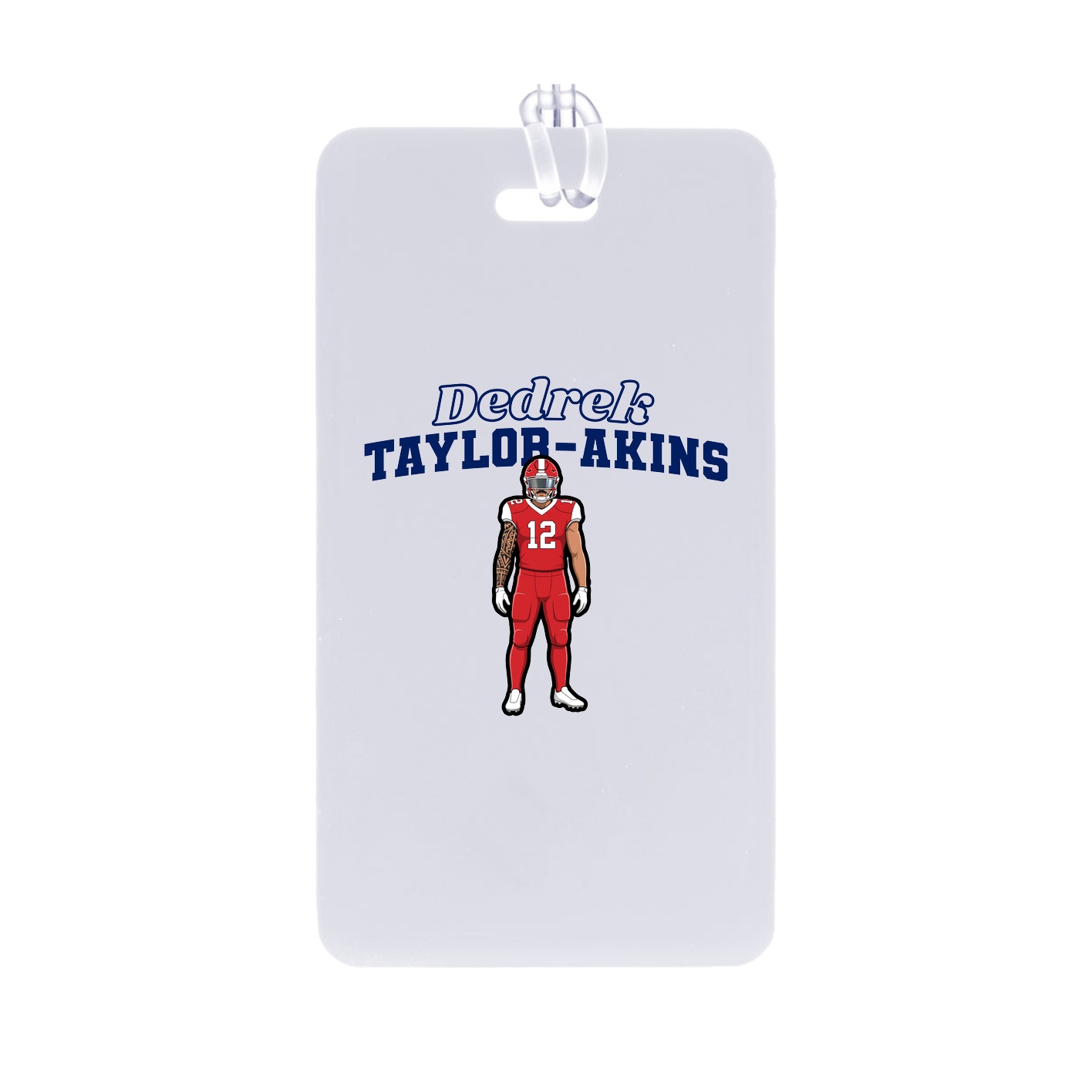 Bag Tag — Name Arch in Classic