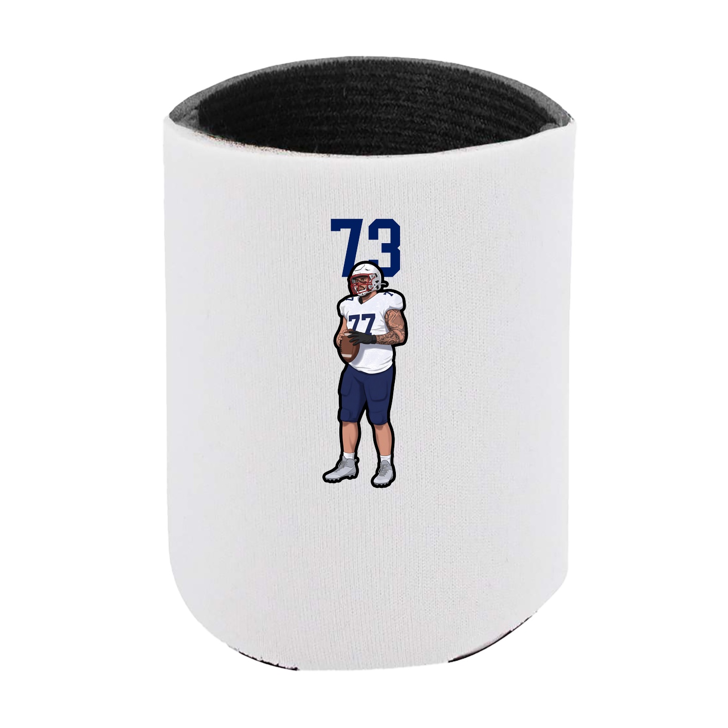 Can Holder — Number Top in White