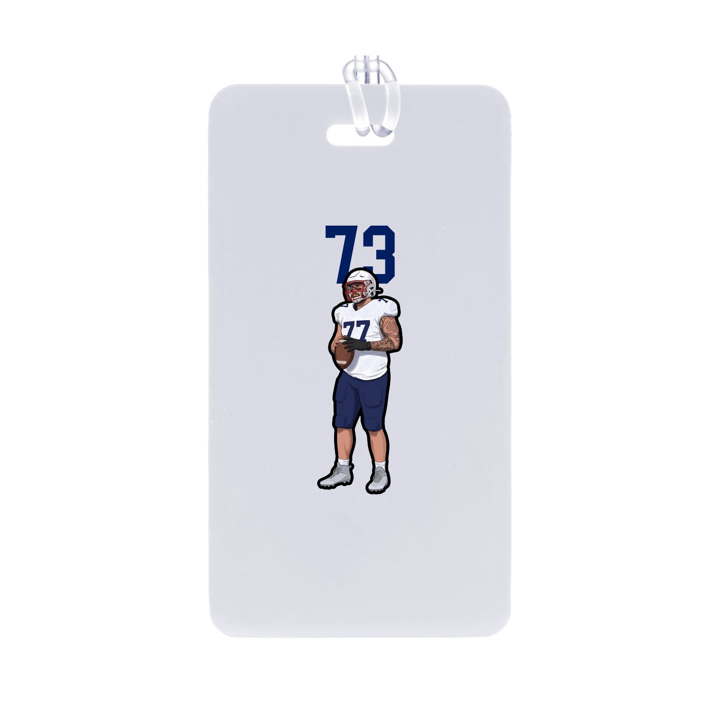 Bag Tag — Number Top in Classic