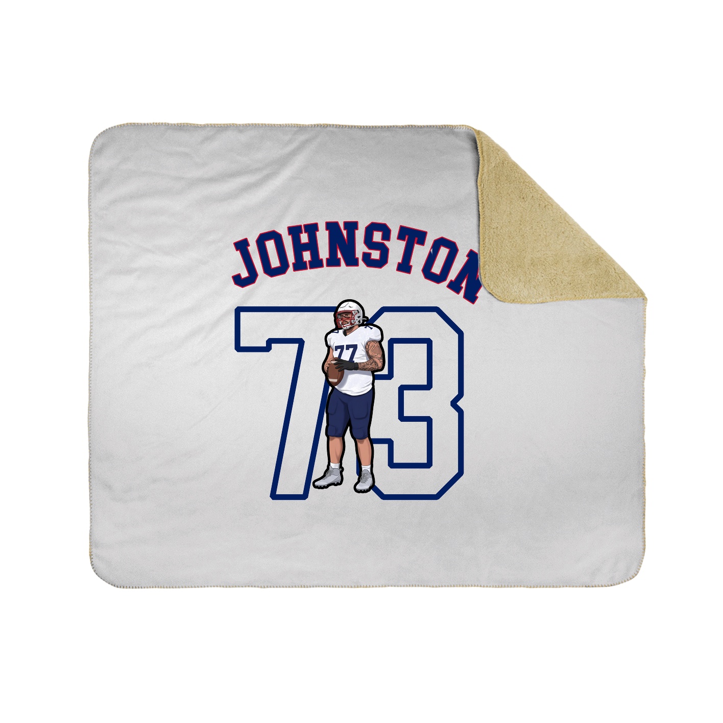 Throw Blanket — Shirsey Arch in White