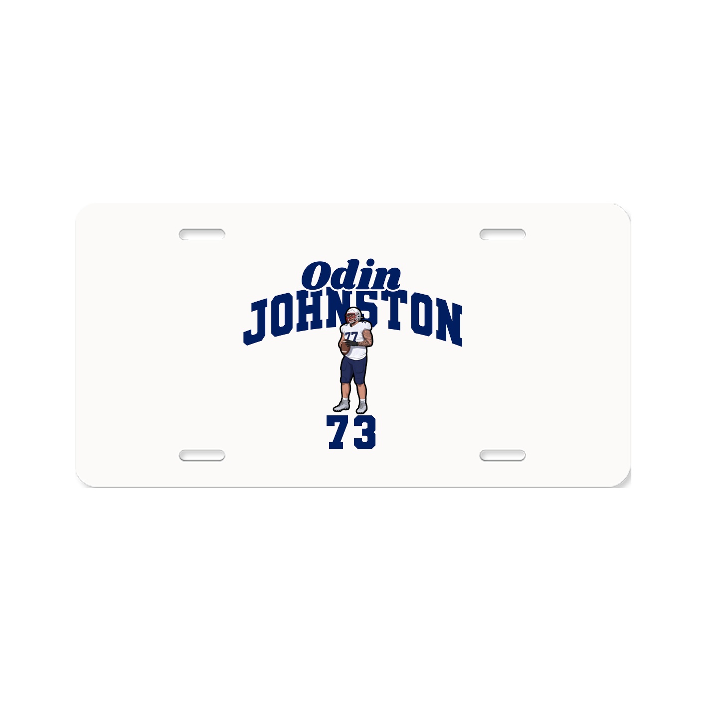 License Plate — Signature Arch in Classic