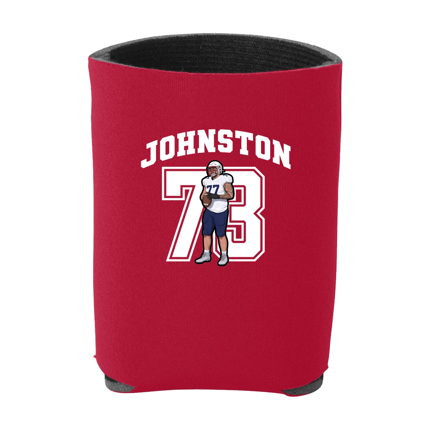 Can Holder — Number in Red