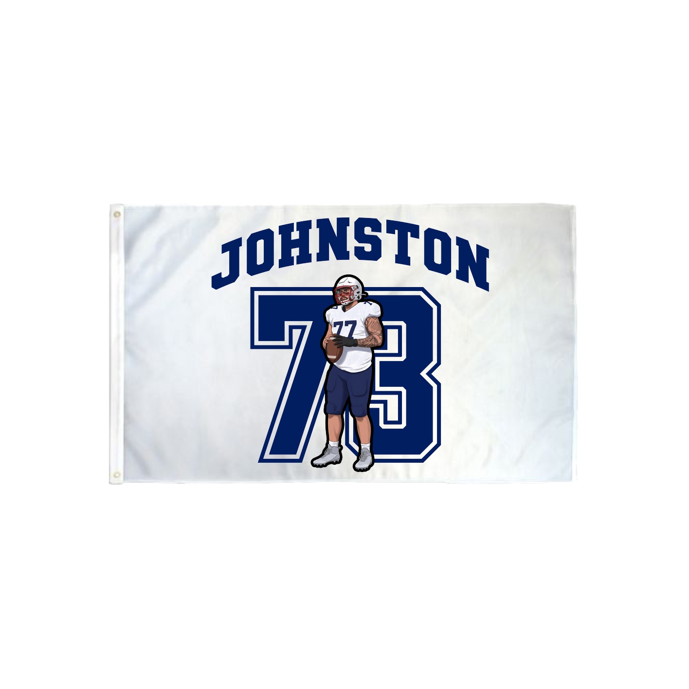 3x5 Flag — Number in Classic