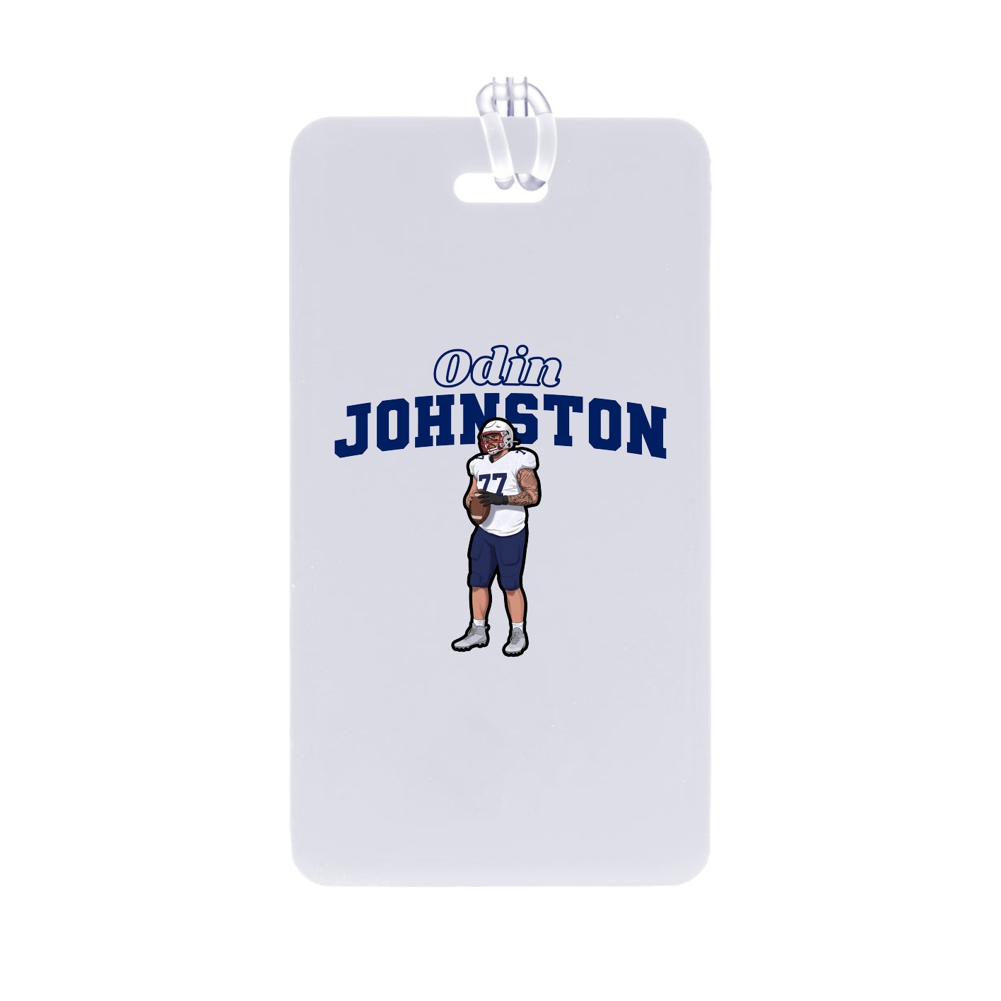 Bag Tag — Name Arch in Classic