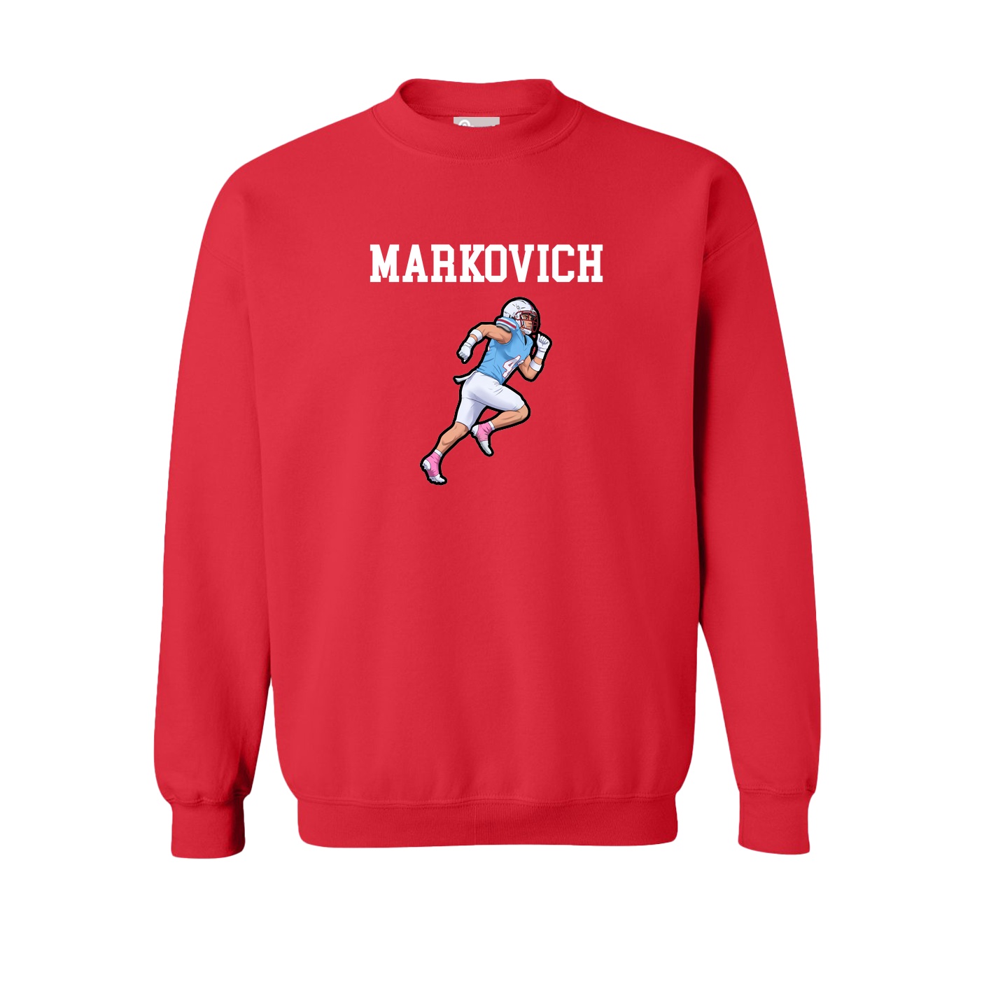 Fleece Crew — Shirsey in Red