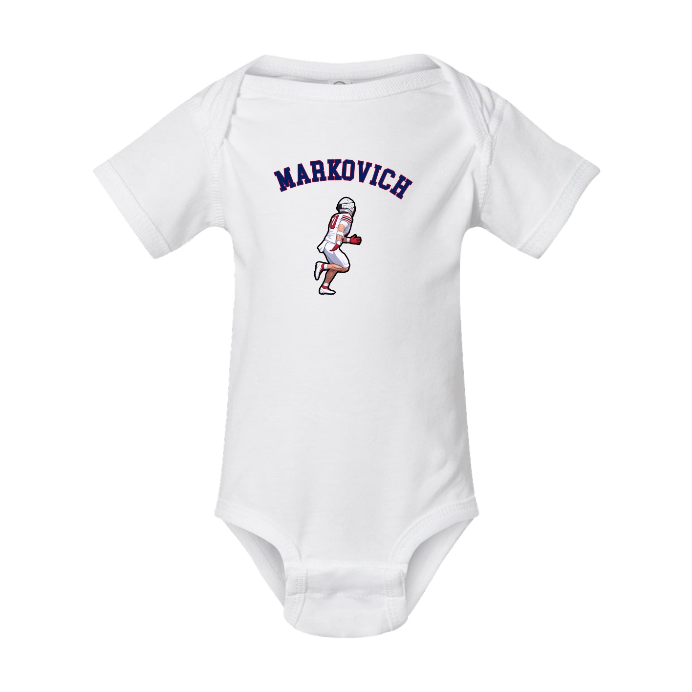 Baby Onesie — Shirsey Arch in White