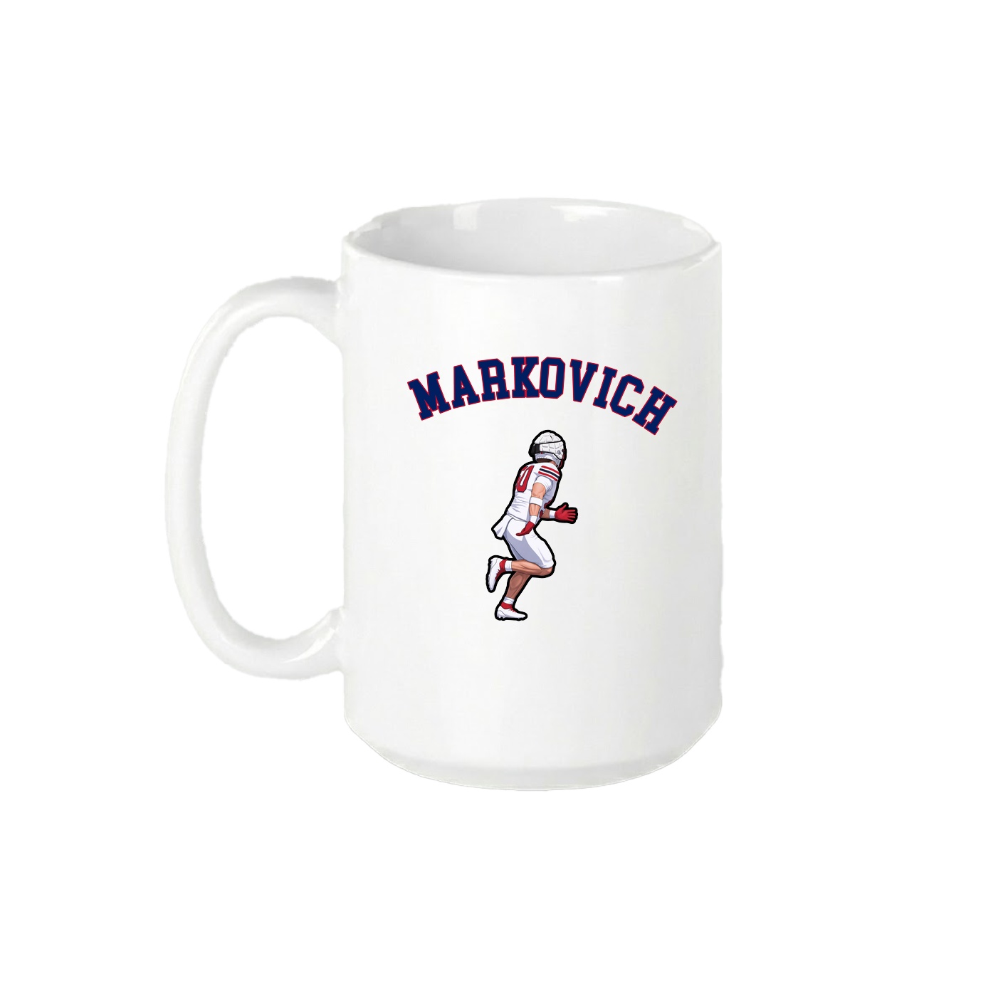 15oz Coffee Mug — Shirsey Arch in White