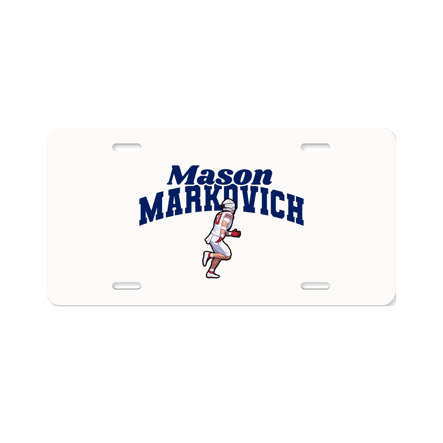 License Plate — Signature Arch in Classic