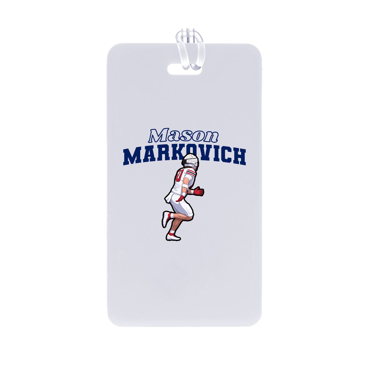 Bag Tag — Name Arch in Classic
