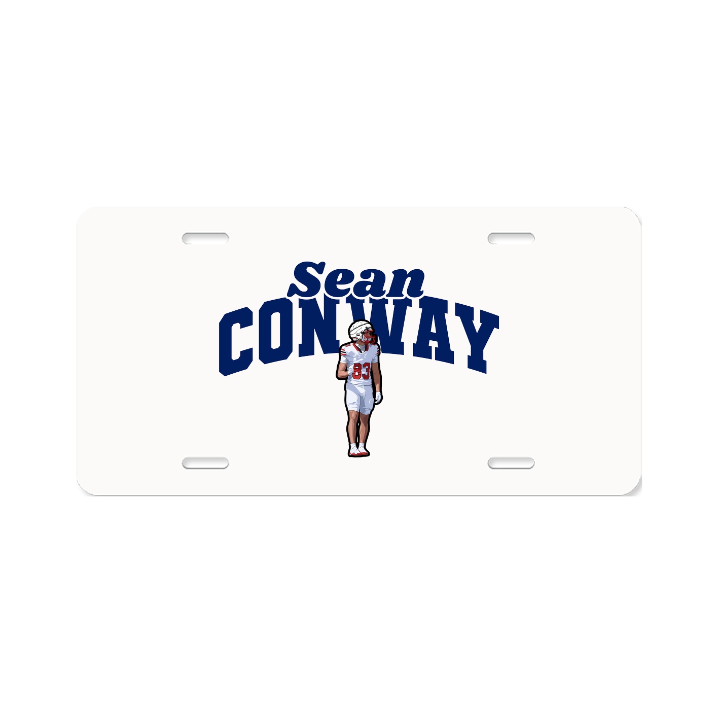 License Plate — Signature Arch in Classic
