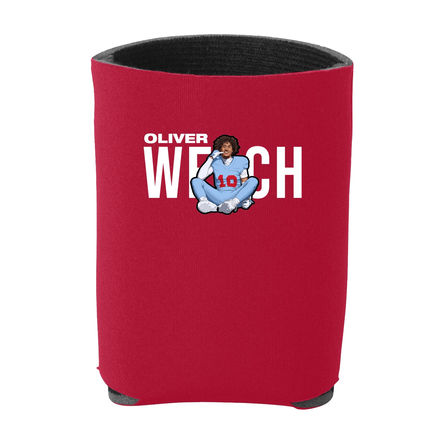 Can Holder — Player Name in Red
