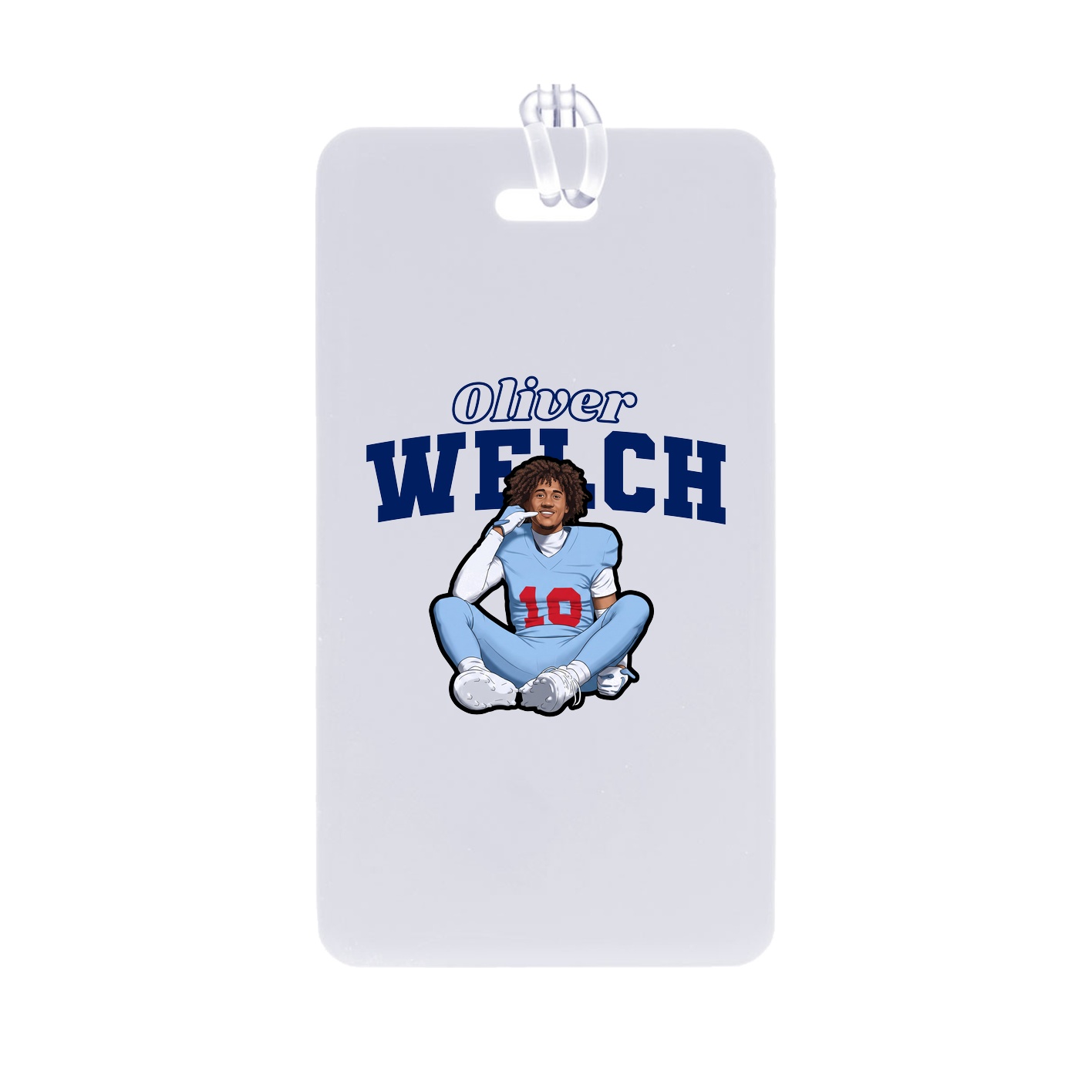 Bag Tag — Name Arch in Classic