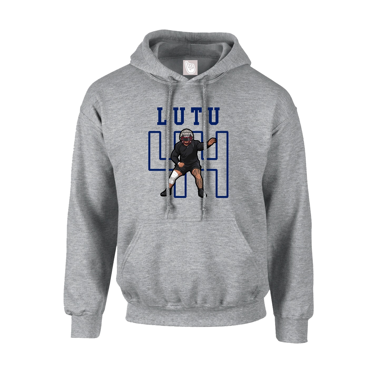 Hoodie — Shirsey in Grey