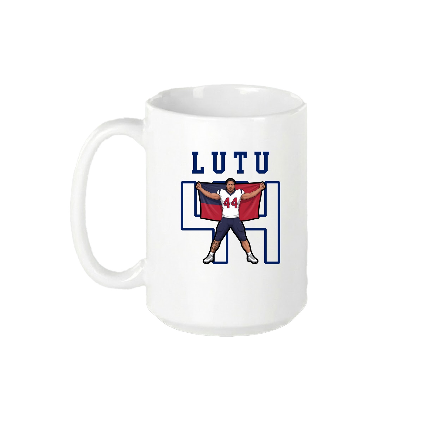 15oz Coffee Mug — Shirsey in White