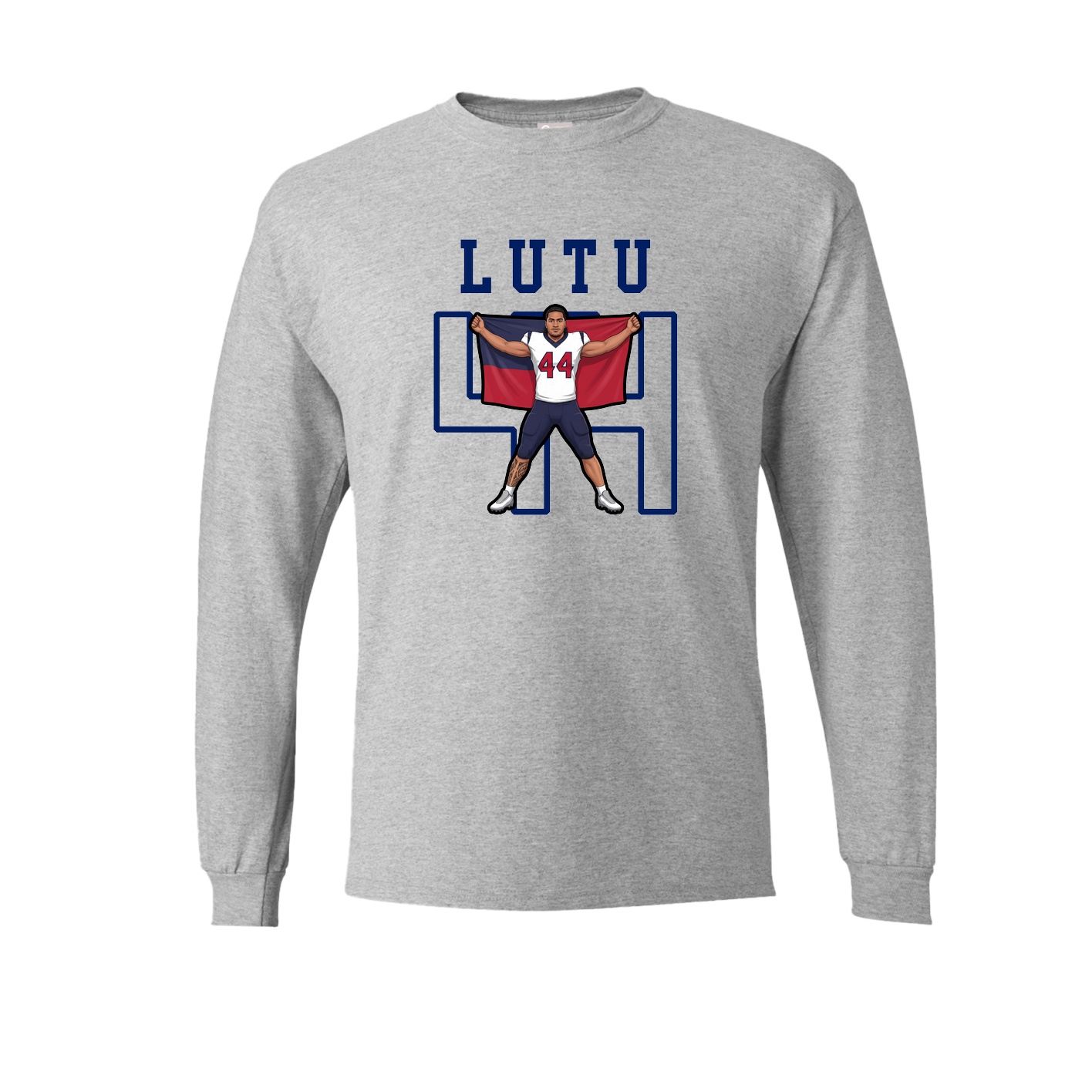 Long Sleeve Tee — Shirsey in Grey