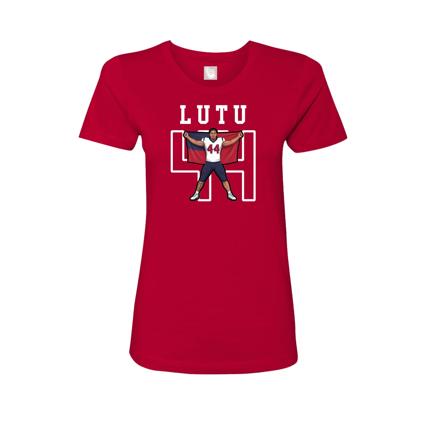 Fitted Women's Tee — Shirsey in Red