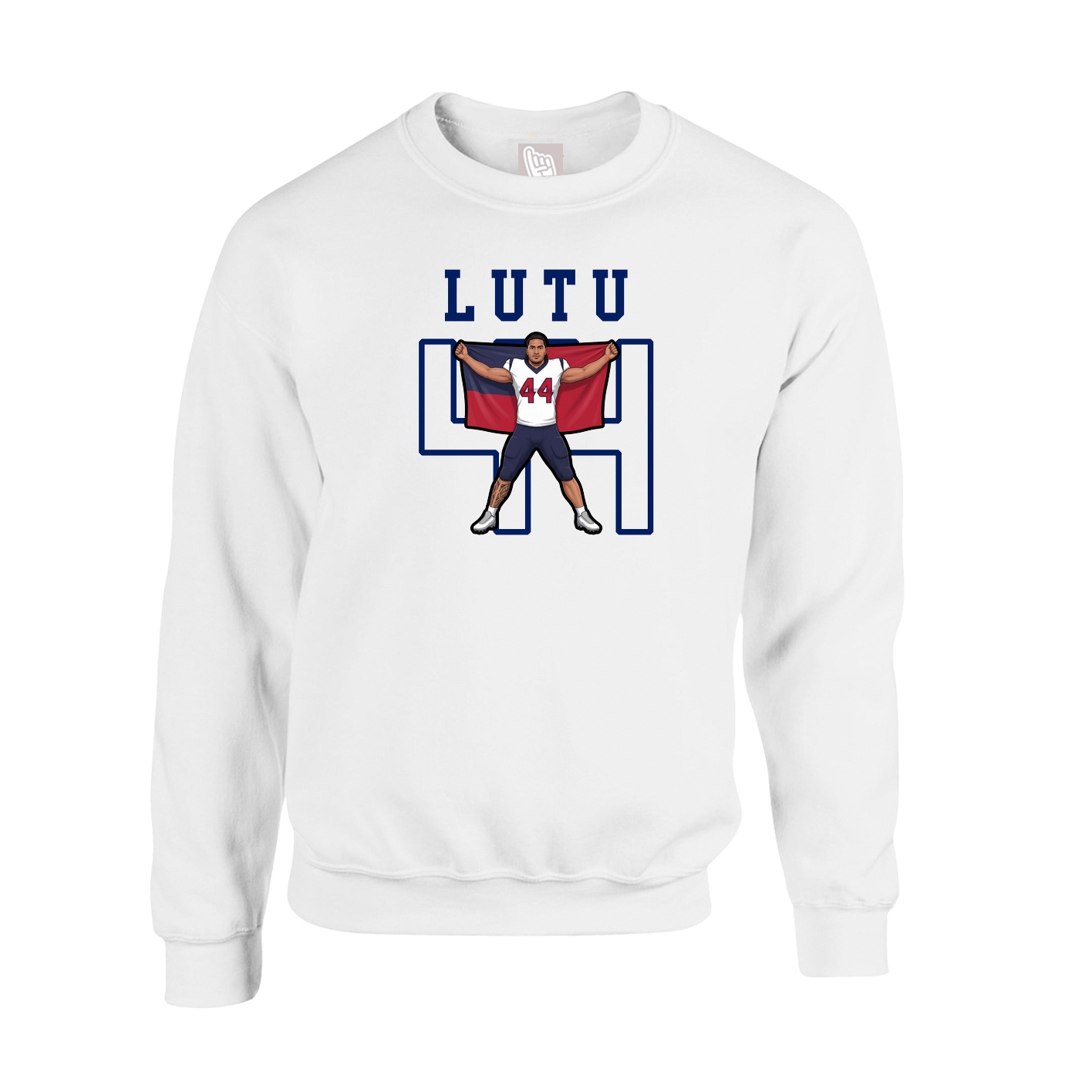 Fleece Crew — Shirsey in White