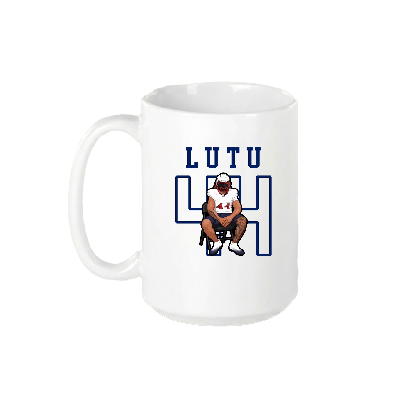 15oz Coffee Mug — Shirsey in White