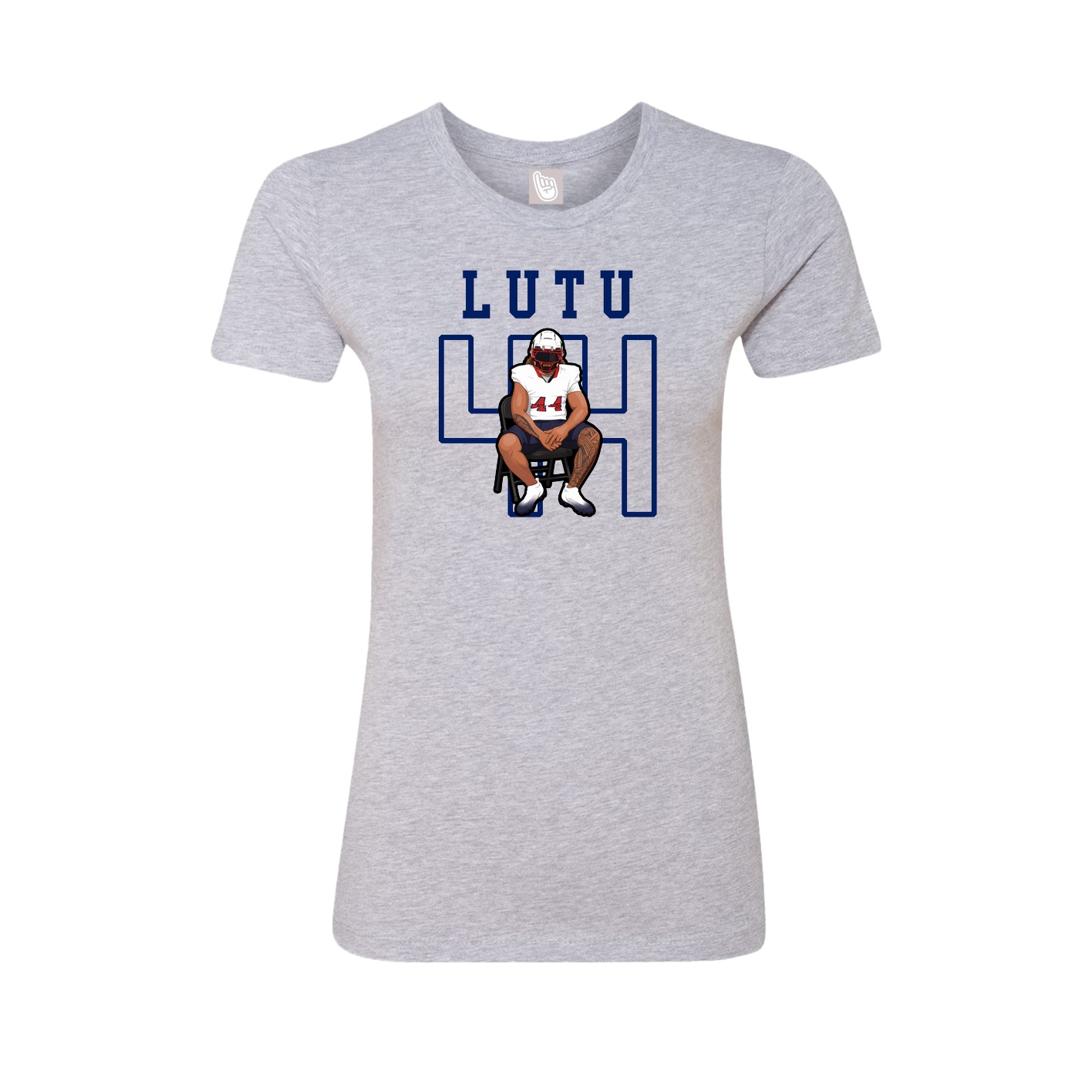 Fitted Women's Tee — Shirsey in Grey