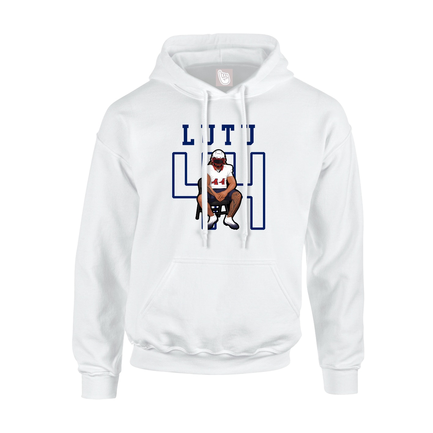Youth Hoodie — Shirsey in White