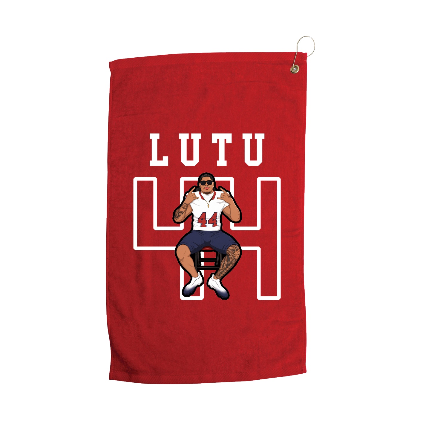 Golf Towel — Shirsey in Red