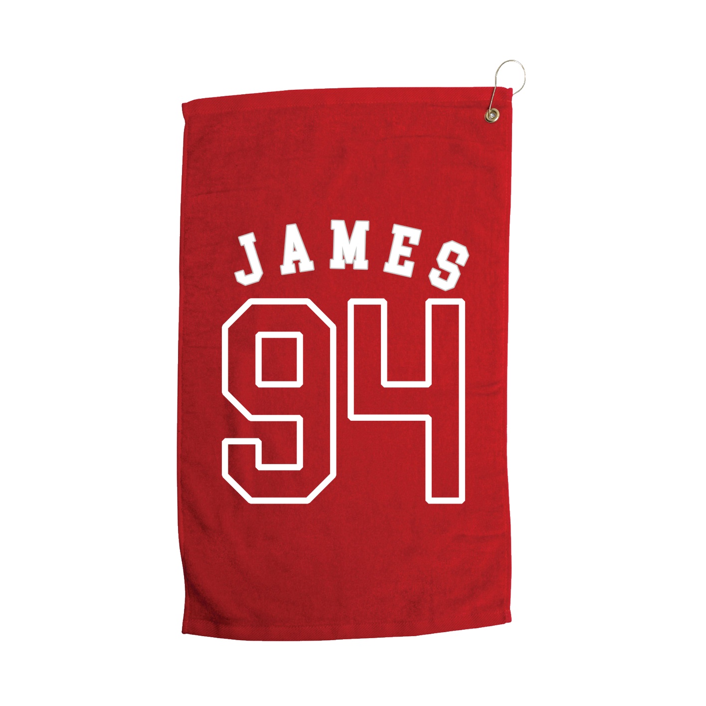 Golf Towel — Shirsey Arch in Red