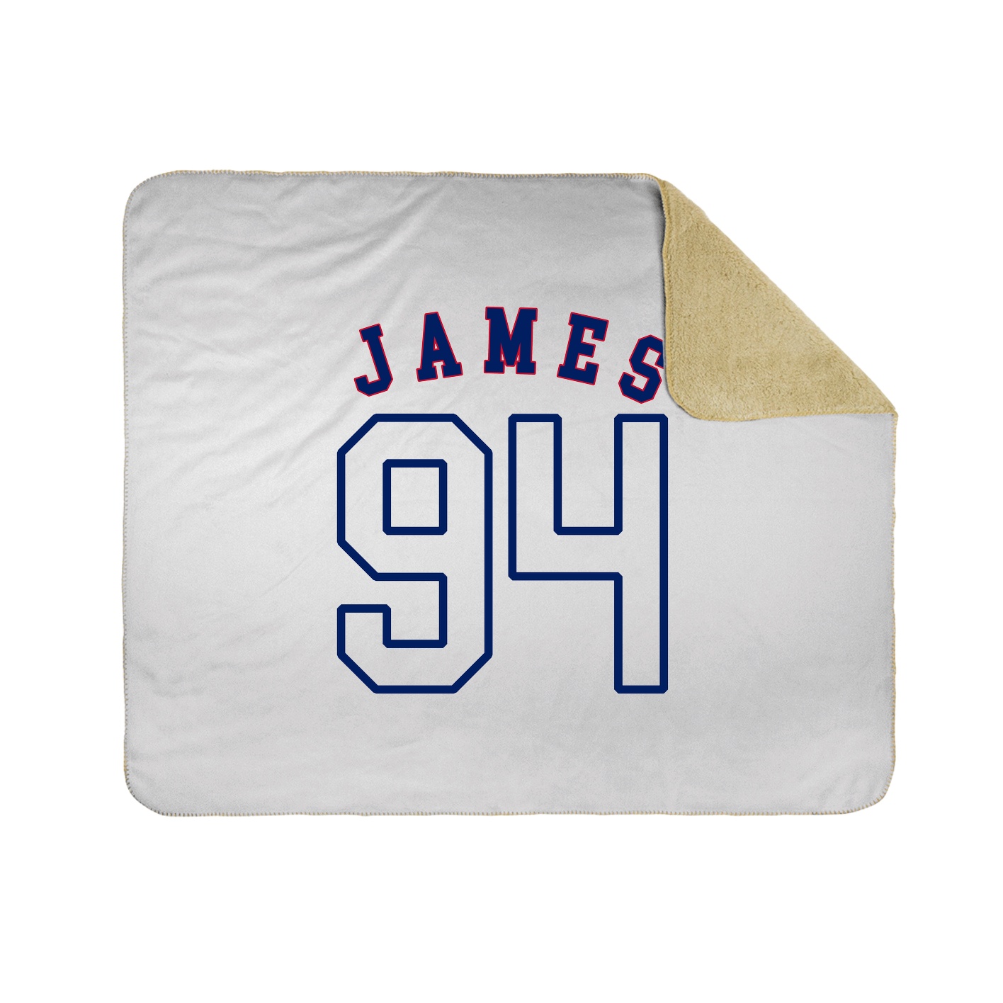 Throw Blanket — Shirsey Arch in White