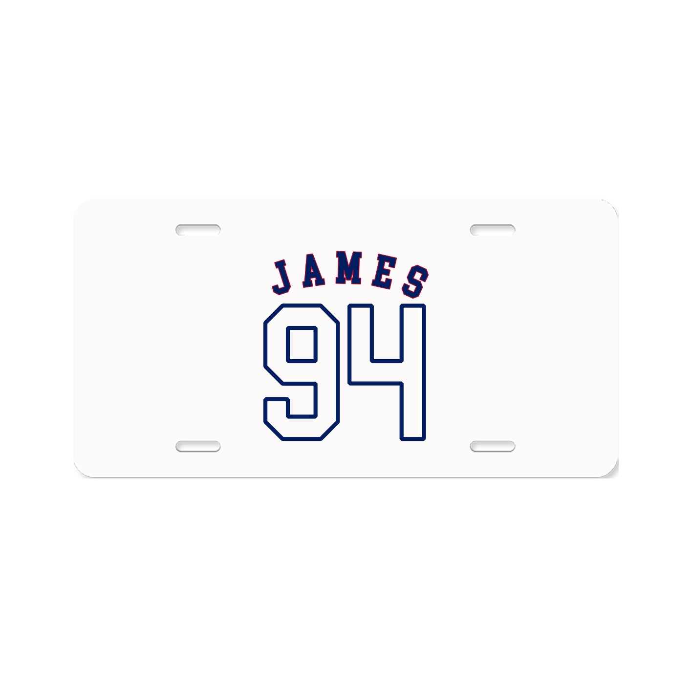 License Plate — Shirsey Arch in Classic