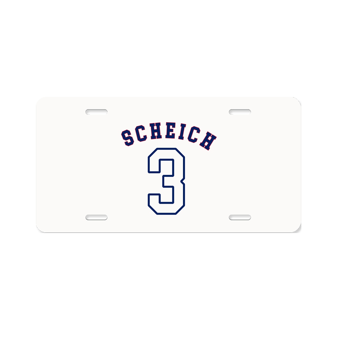 License Plate — Shirsey Arch in Classic