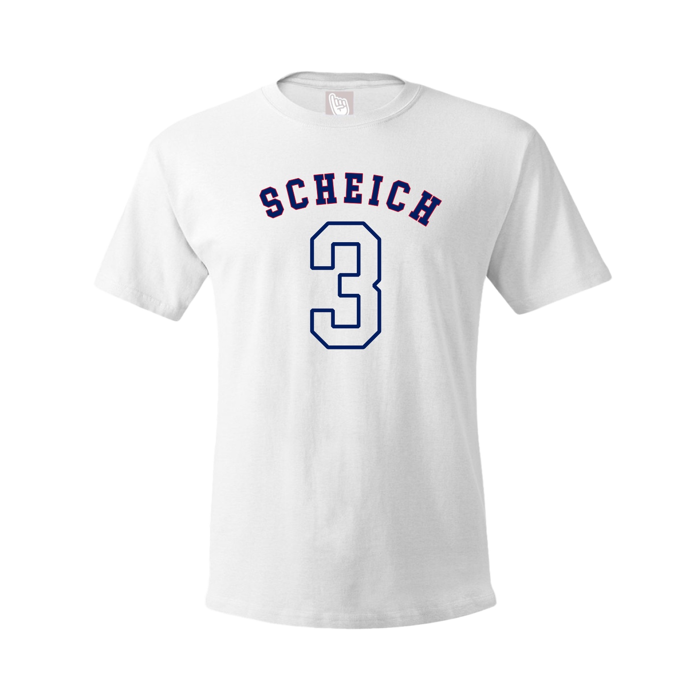 Youth Tee — Shirsey Arch in White
