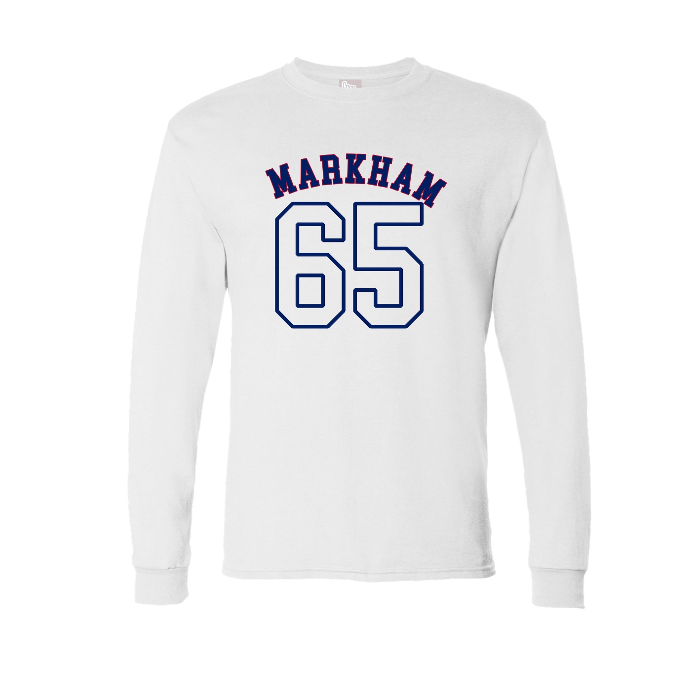 Long Sleeve Tee — Shirsey Arch in White