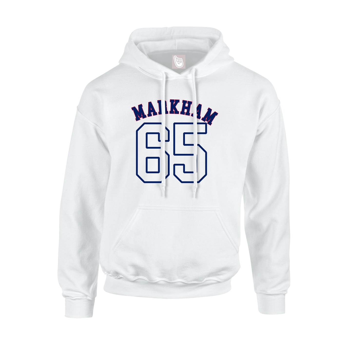 Hoodie — Shirsey Arch in White