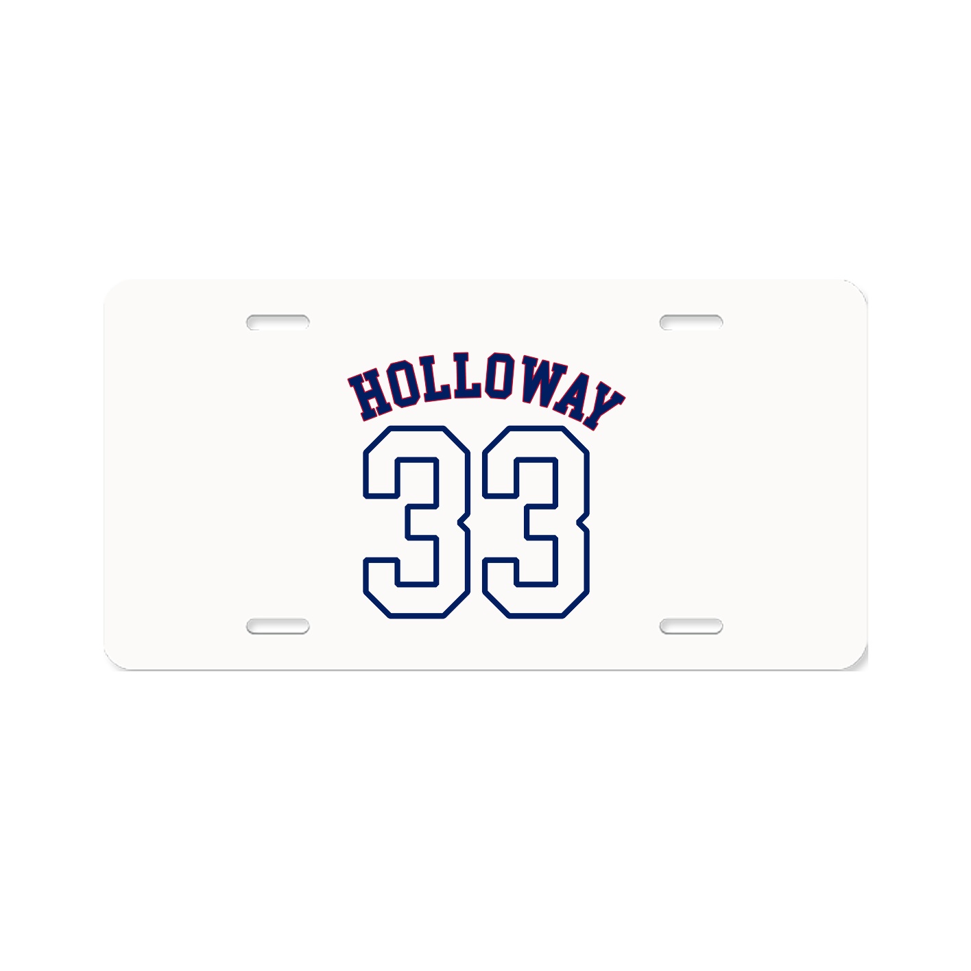 License Plate — Shirsey Arch in Classic