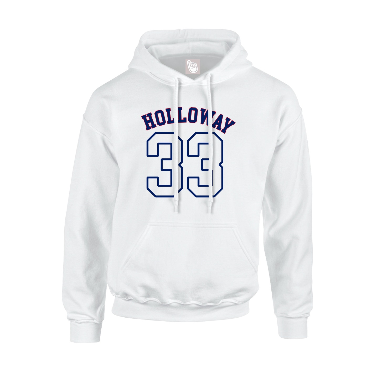Youth Hoodie — Shirsey Arch in White