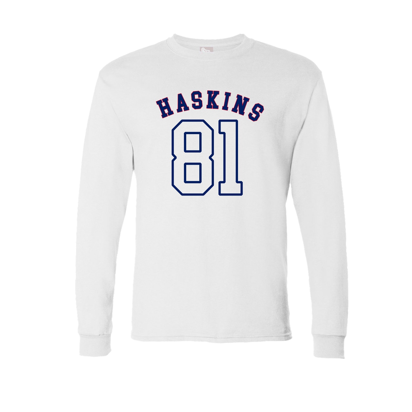 Long Sleeve Tee — Shirsey Arch in White