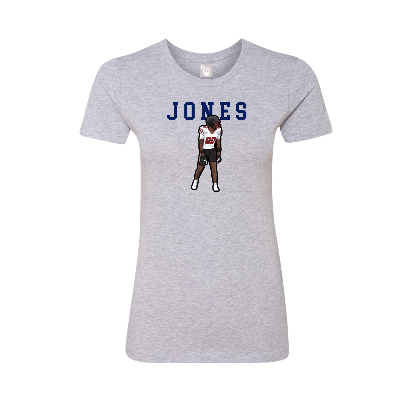 Fitted Women's Tee — Shirsey in Grey