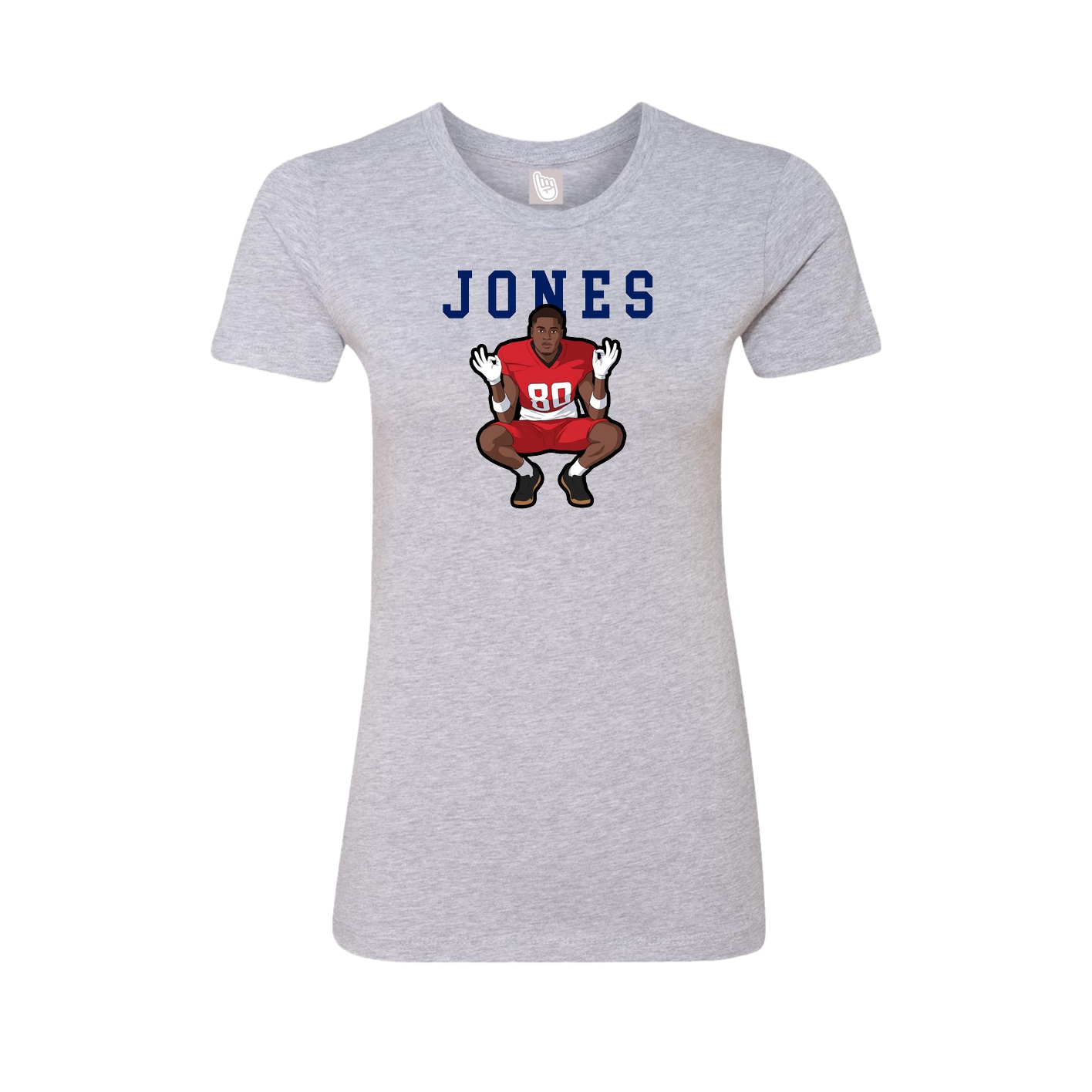 Fitted Women's Tee — Shirsey in Grey
