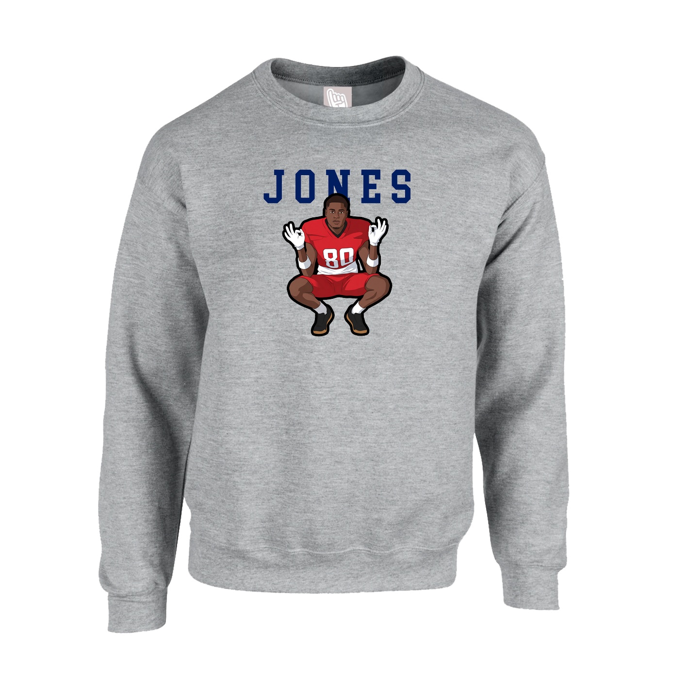 Fleece Crew — Shirsey in Grey