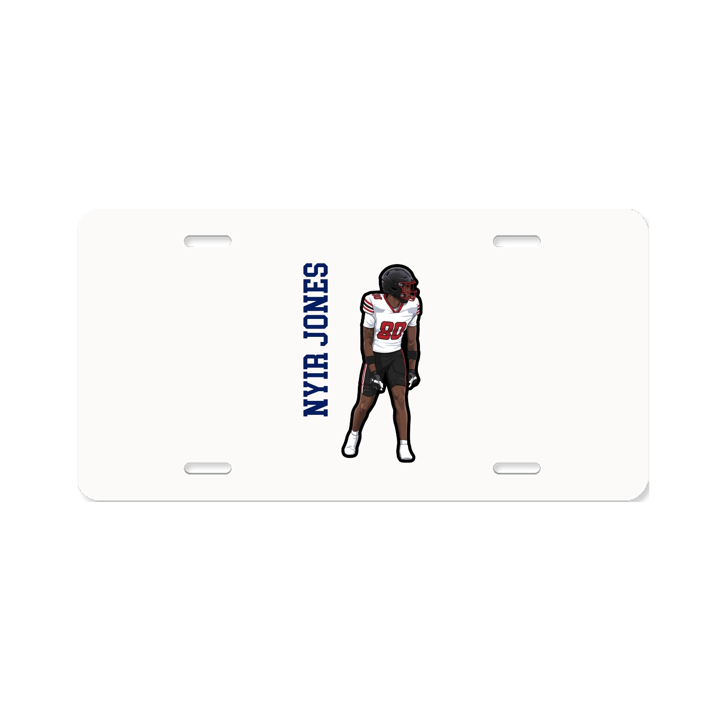 Aluminum License Plate