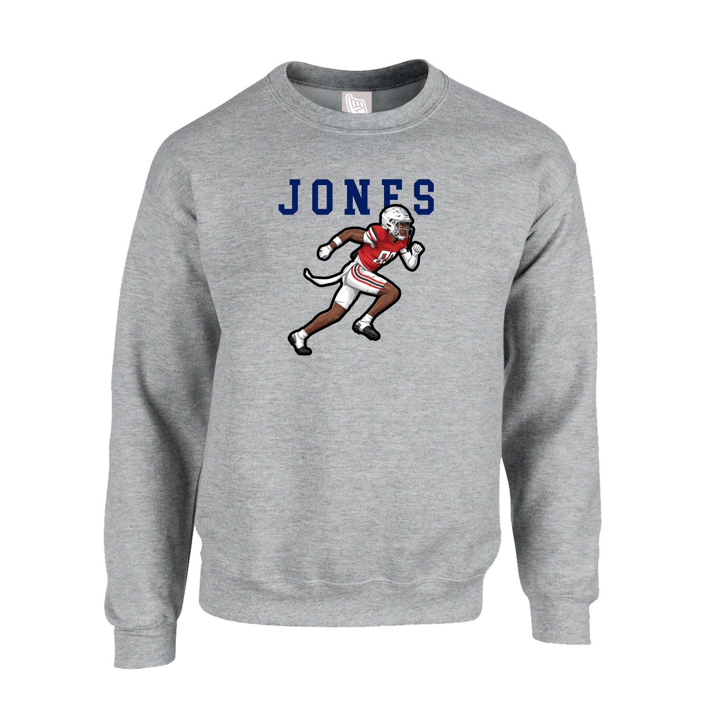 Fleece Crew — Shirsey in Grey